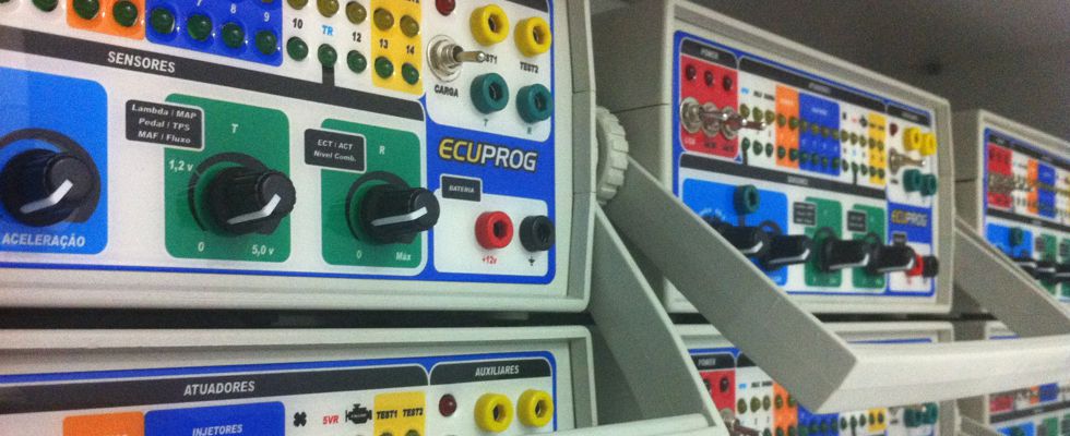 Fabricação de equipamentos para testes em escala industrial