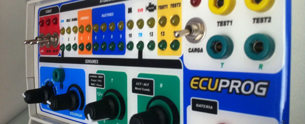 Simuladores profissionais para teste em Centrais de Injeção Eletrônicas